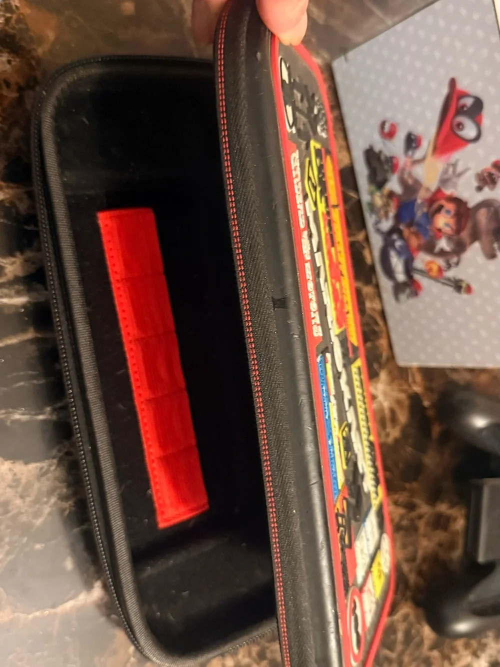Nintendo Switch with Blue Left & Yellow Right Joy-Con